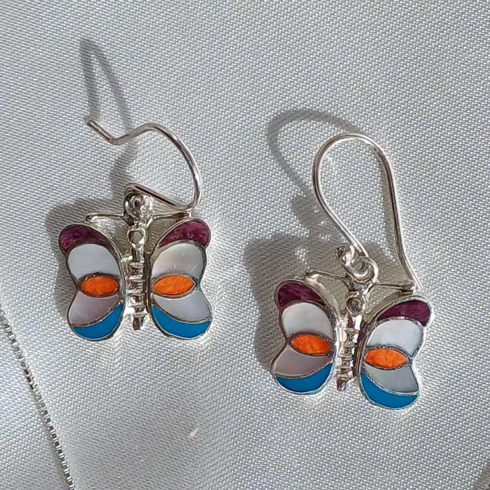 Butterfly Rainbow Earrings