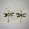 Dragonfly Abalone Earrings
