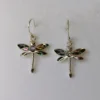 Dragonfly Abalone Earrings