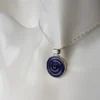 Spiral Sodalite Pendant